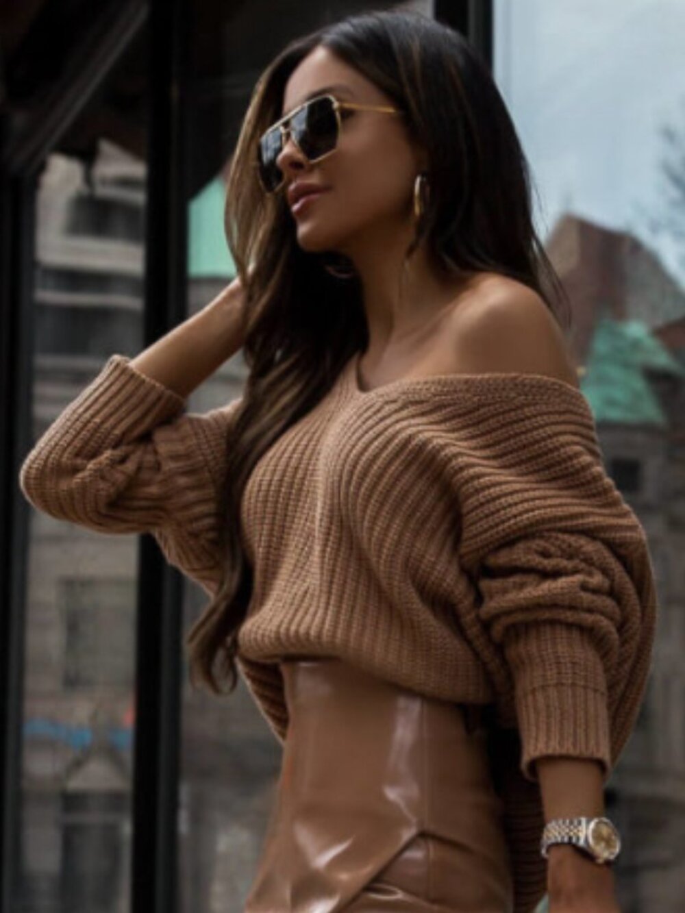 Revolve Tularosa V Neck Sweater